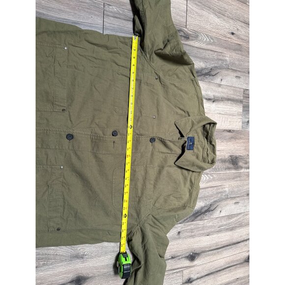 Brooks Brothers Mens Olive Green Cotton Field Jacket Size XXL Casual & Versatile - Picture 5 of 10